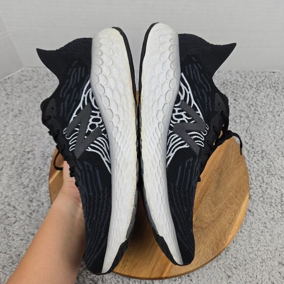 New Balance Mens 12.5D Fresh Foam 1080v10 Black Gray Road Running Shoe M1080K10 - Picture 7 of 12